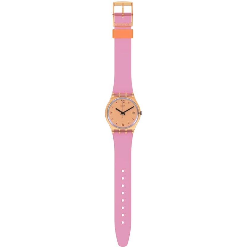 Analogue Watch - Swatch Coral Dreams Ladies Pink Watch SO28O401