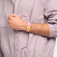 Analogue Watch - Swatch Coral Dreams Ladies Pink Watch SO28O401