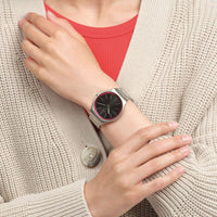 Analogue Watch - Swatch Red Graphite Men's Watch SS07S129G