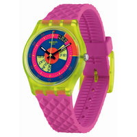 Analogue Watch - Swatch Shades Of Neon Unisex Watch SO28J700