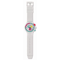 Analogue Watch - Swatch The Purity Of Neon Unisex Watch SB06W100