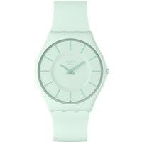 Analogue Watch - Swatch Turquoise Lightly Ladies Green Watch SS08G107