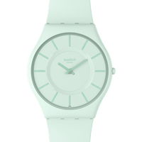 Analogue Watch - Swatch Turquoise Lightly Ladies Green Watch SS08G107