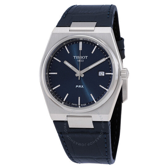 Analogue Watch - Tissot PRX Men's Blue Watch T137.410.16.041.00