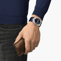 Analogue Watch - Tissot PRX Men's Blue Watch T137.410.16.041.00