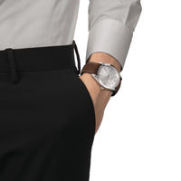Analogue Watch - Tissot T-Classic Men's Silver Watch T127.410.16.031.00