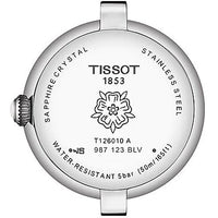 Analogue Watch - Tissot T-Lady Bellissima Small Ladies Blue Watch T126.010.11.133.00