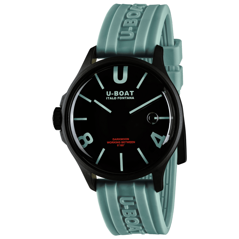 Analogue Watch - U-Boat Capsoil Darkmoon Men's Aquamarine Watch 9526