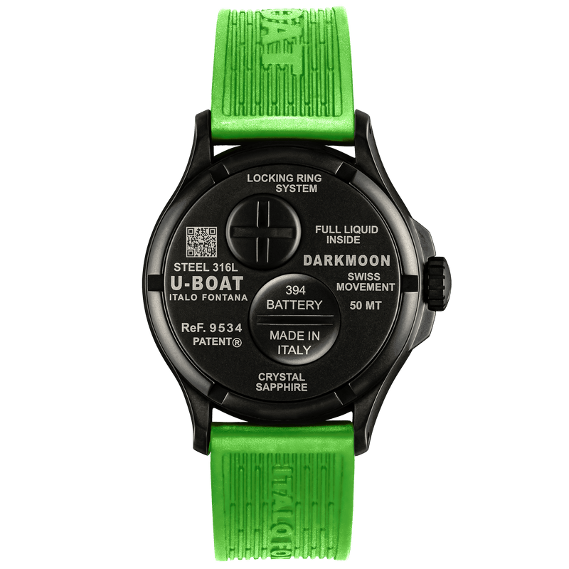 Analogue Watch - U-Boat Capsoil Darkmoon Men's Green Watch 9534