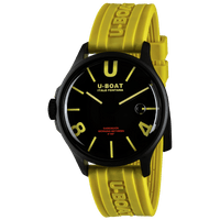 Analogue Watch - U-Boat Capsoil Darkmoon Men's Yellow Watch 9522