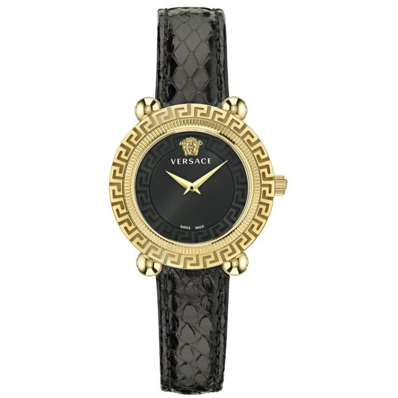 Analogue Watch - Versace Greca Twist Ladies Gold Watch VE6I00323