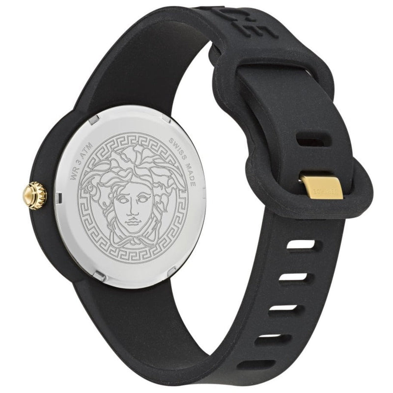 Analogue Watch - Versace Medusa Pop Ladies Black Watch VE6G00223