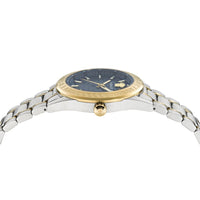 Analogue Watch - Versace V-Code Men's Silver Watch VE6A00523