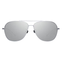 Ann Demeulemeester Men Sunglasses Titanium 925 Silver with Silver Mirror Lenses AD48C2SUN - Watches & Crystals