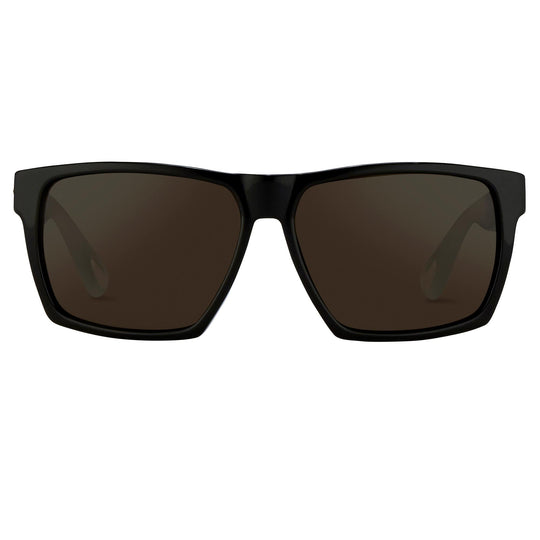 Ann Demeulemeester Men's Sunglasses Angular Black and Grey AD37C1SUN