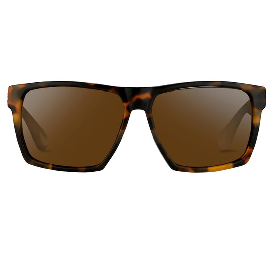 Ann Demeulemeester Sunglasses Angular Tortoise Shell and Brown