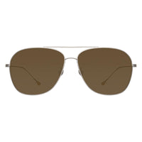 Ann Demeulemeester Sunglasses Antique Silver 925 Silver with Brown Lenses Category 3 Dark Tint AD48C3SUN - Watches & Crystals