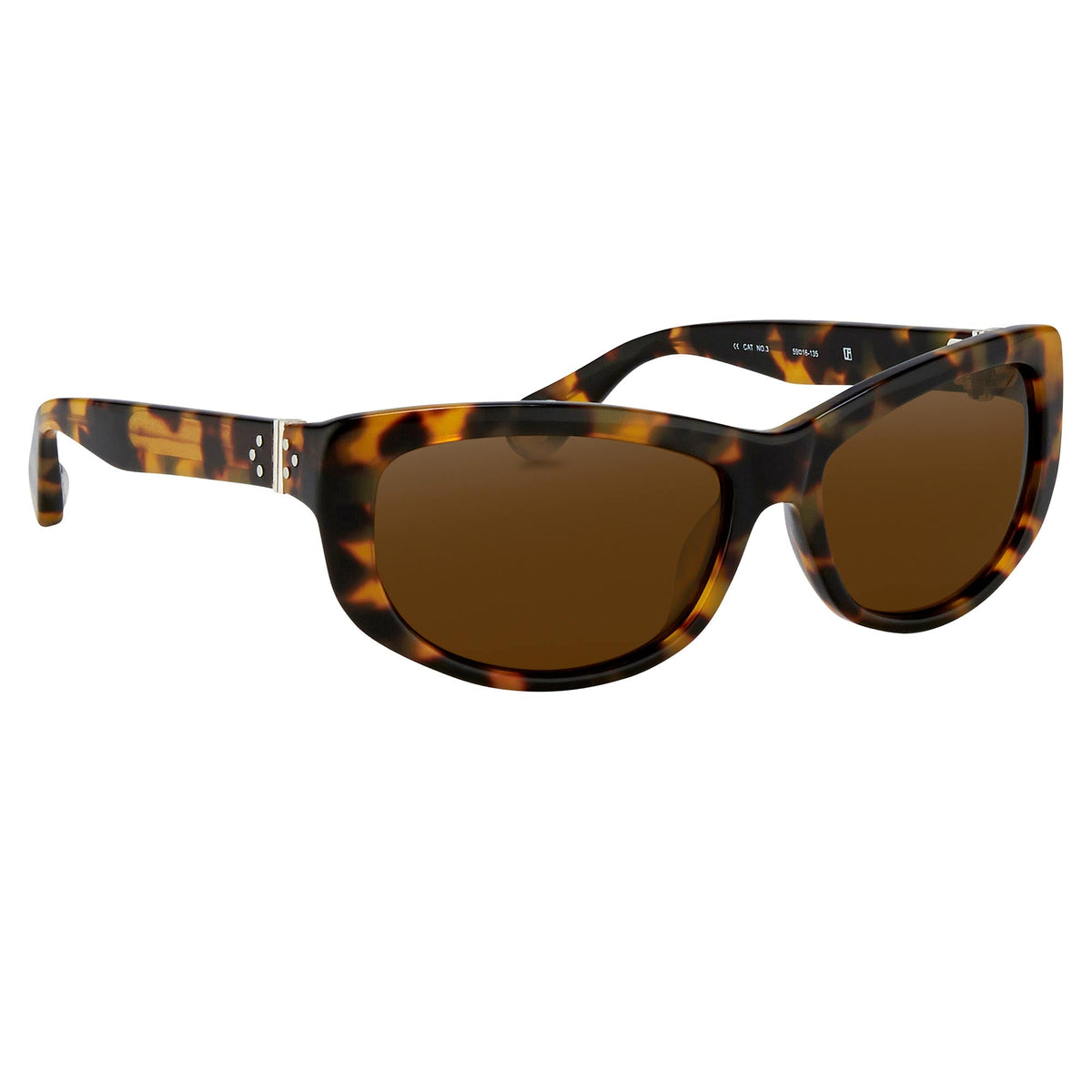 Ann Demeulemeester Ladies Sunglasses Cat Eye Tortoise Shell  display picture 1