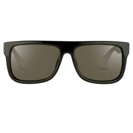 Ann Demeulemeester Sunglasses Flat Top Black and Grey
