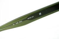 Ann Demeulemeester Sunglasses Flat Top Green 925 Silver with Green Gradient Lenses Category 3 AD10C7SUN - Watches & Crystals