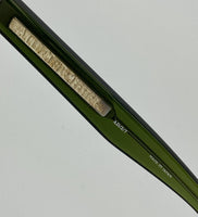Ann Demeulemeester Sunglasses Flat Top Green 925 Silver with Green Lenses Category 3 Dark Tint AD2C7SUN - Watches & Crystals