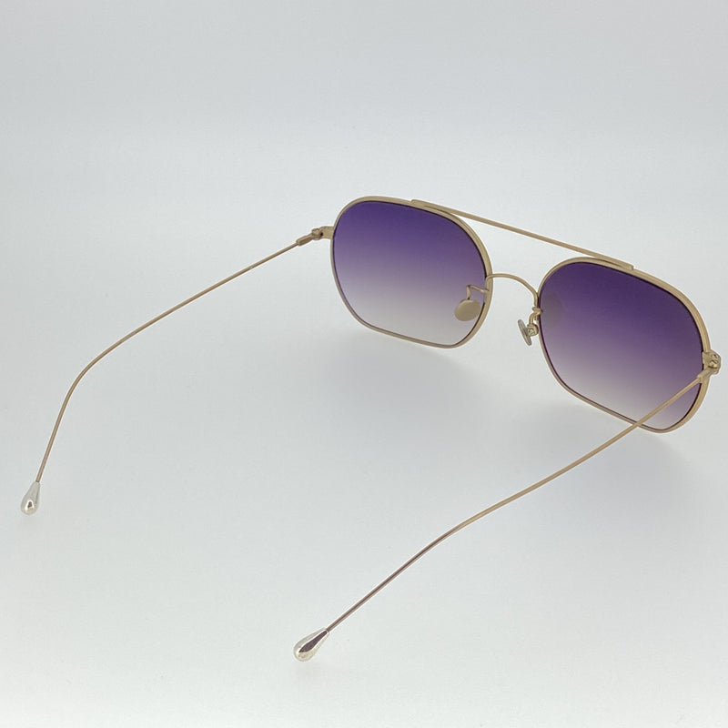 Ann Demeulemeester Sunglasses Square Antique Bronze tone 925 Silver Grey Lenses Category 3 dark Tint AD63C3SUN - Watches & Crystals