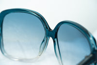 Antonio Berardi Women Sunglasses Oversized Frame Blue/Clear and Blue Graduated Lenses - 9AB2C3PETROL - Watchpilot