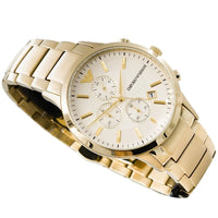 Emporio Armani Men's Chronograph Watch Renato Gold AR11332