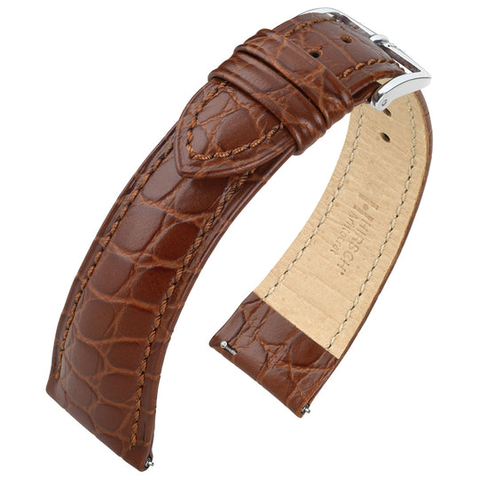 Hirsch Crocograin L 18mm Strap 12322810-2-18