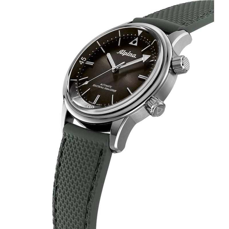 Automatic Watch - Alpina Seastrong Diver 300 Heritage Green Watch