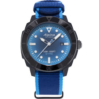 Automatic Watch - Alpina Seastrong Diver Gyre Automatic Smoked Blue Watch AL-525LNSB4VG6
