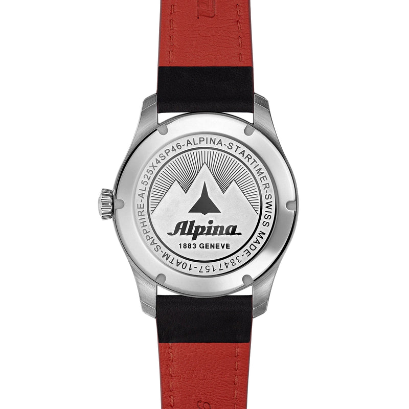 Automatic Watch - Alpina Startimer Pilot Automatic Black 41 Mm Watch