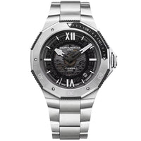 Automatic Watch - Baume & Mercier Riviera Automatic Men's Black Watch BM0A10717