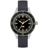 Automatic Watch - Bulova Archive Automatic Men's Black Watch 98A266