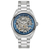 Automatic Watch - Bulova Classic Automatic Men's Blue Watch 96A292
