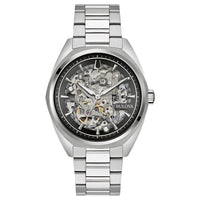 Automatic Watch - Bulova Classic Automatic Men's Silver Watch 96A293