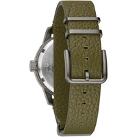 Automatic Watch - Bulova Hack Auto Men's Green Watch 98A255