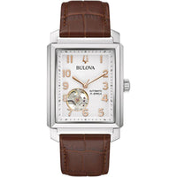 Automatic Watch - Bulova Sutton Classic Automatic Men's Brown Watch 96A268