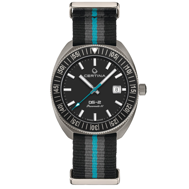 Automatic Watch - Certina DS-2 Auto Men's Black Watch C0246074805110