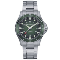 Automatic Watch - Hamilton Khaki Navy Scuba Auto Men's Green Watch H82525160