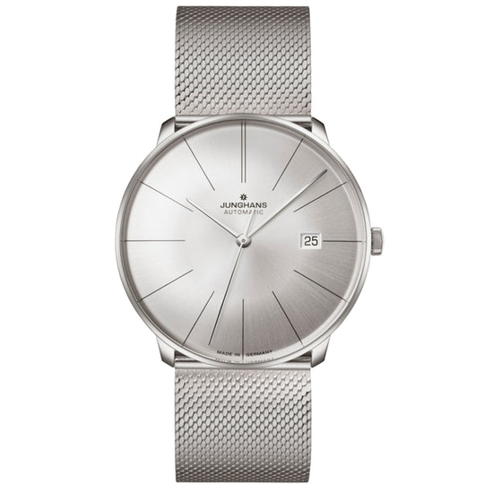 Junghans Meister Fein Automatic Men's Silver Watch 27/4153.44