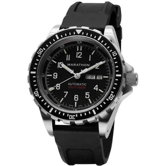 Marathon Jumbo Diver's Automatic (JDD) - 46mm No Government Markings Stainless Steel WW194021SS-0130