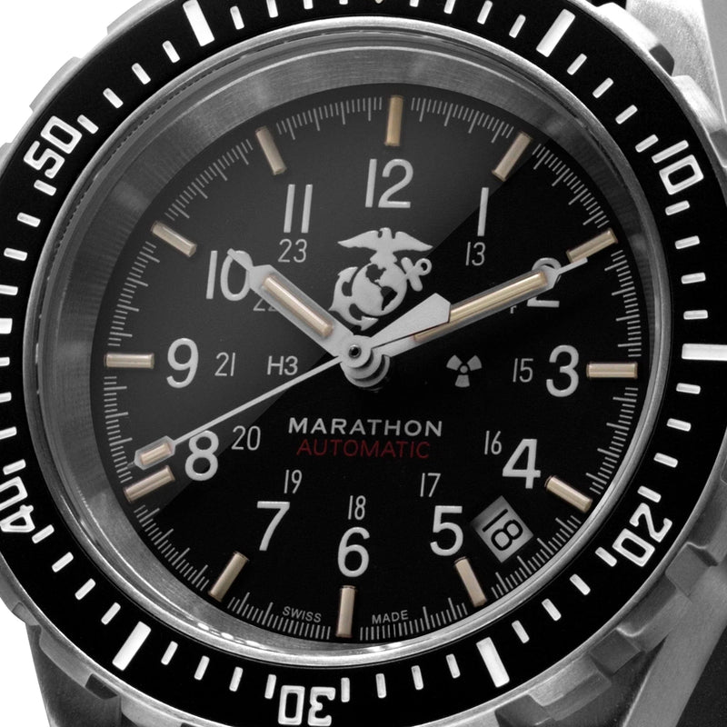 Automatic Watch - Marathon Large Diver's Automatic (GSAR) - 41mm USMC Stainless Steel WW194006USMC