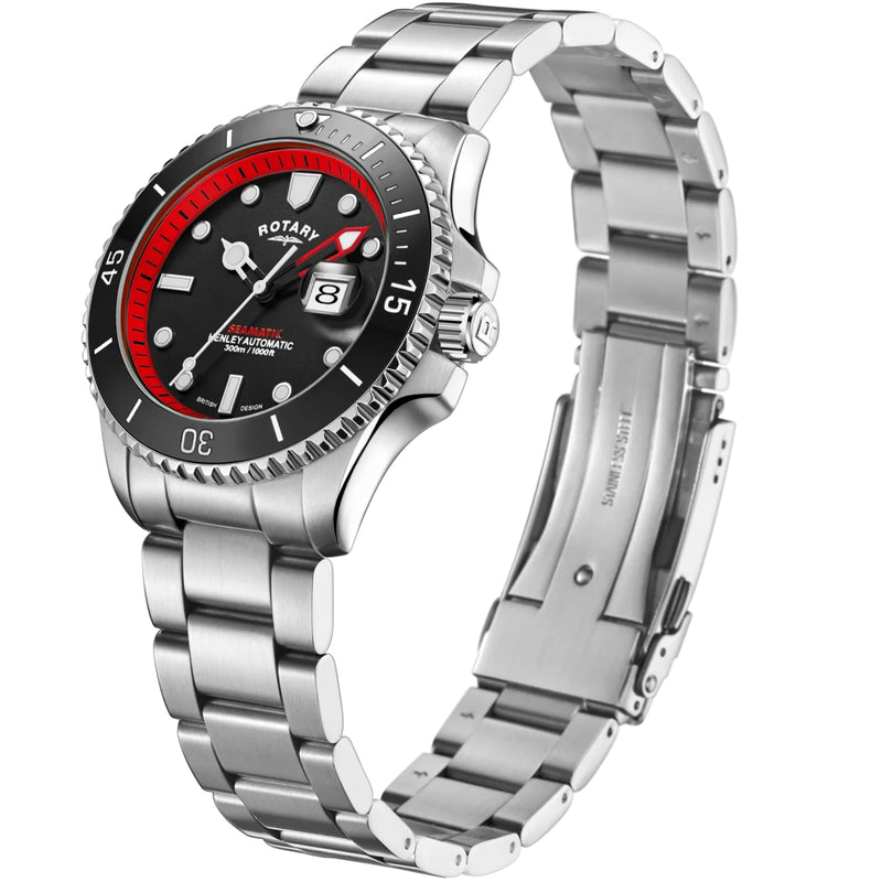 Mens rotary divers watch sales