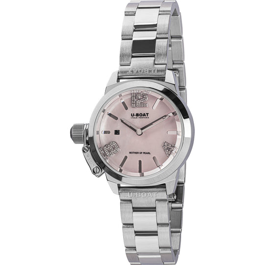 U-Boat 8898 Classico 30 Pink Mother Of Pearl Ladies Watch