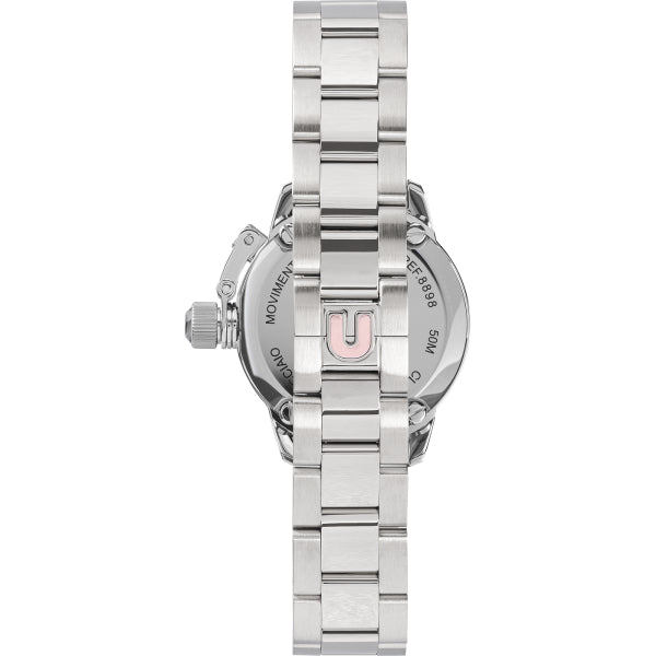 Automatic Watch - U-Boat 8898 Classico 30 Pink Mother Of Pearl Ladies Watch