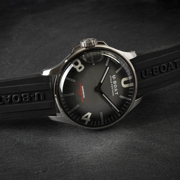Automatic Watch - U-Boat 9149 Darkmoon 44MM Grey Soleil SS Men's Watch