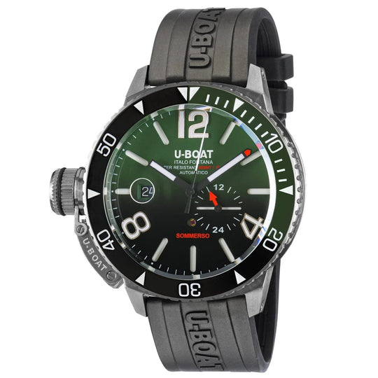 U-Boat Sommerso 46 SS Black Men's Watch U9520