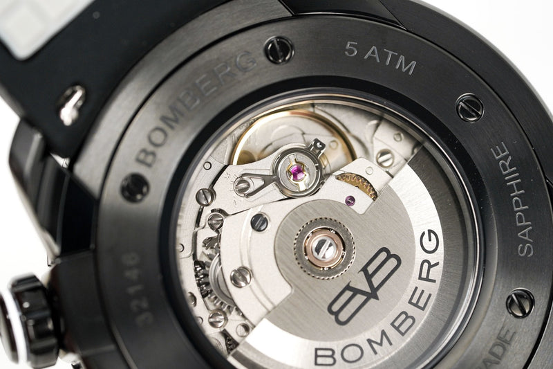 Bomberg Men's Watch BB-01 Black PVD CT43APBA.21-1.11 - WatchPilot