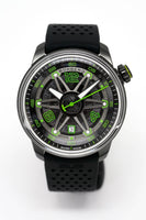 Bomberg Men's Watch BB-01 Black PVD Green CT43APBA.21-2.11 - WatchPilot